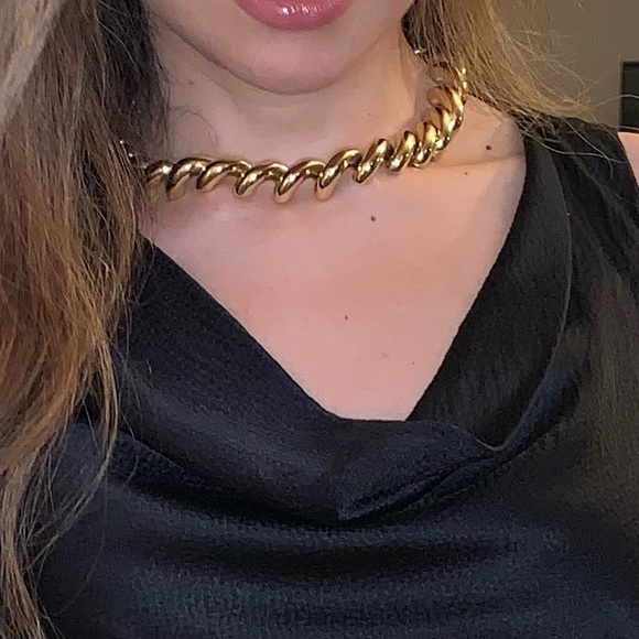 HEAVY ✨ 14K Solid Yellow Gold San Marco Necklace - Picture 8 of 8